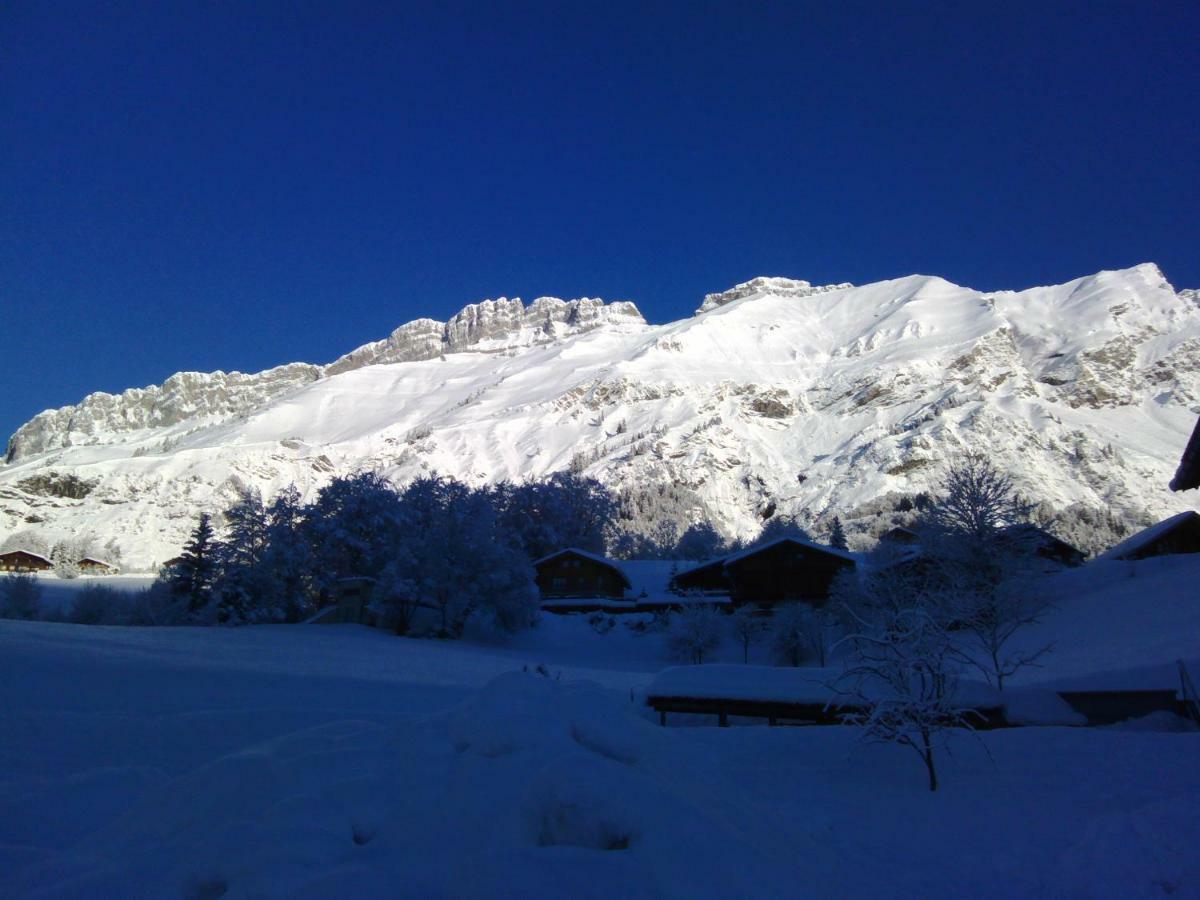 Apartament Les Fenetres Du Mont Blanc La Giettaz Zewnętrze zdjęcie